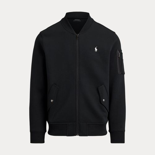 Veste d'aviateur en maille double - Polo Ralph Lauren - Modalova