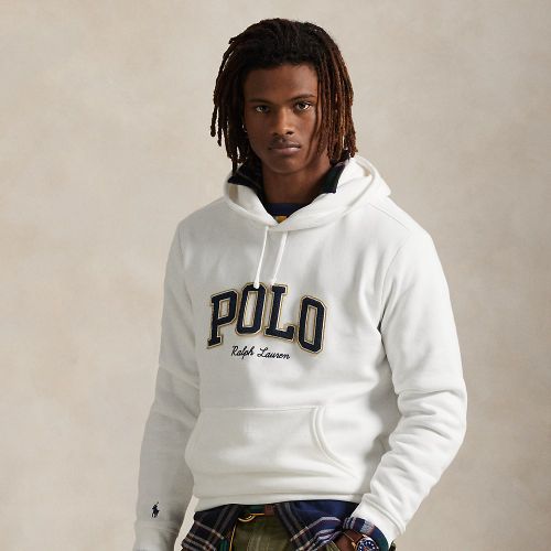 Sweat à capuche logo en molleton - Polo Ralph Lauren - Modalova
