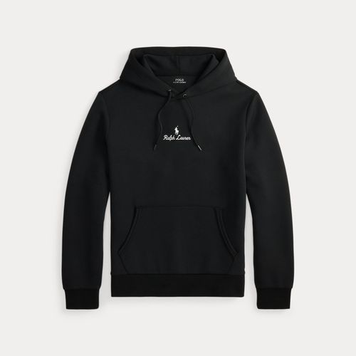 Sweat à capuche maille double à logo - Polo Ralph Lauren - Modalova