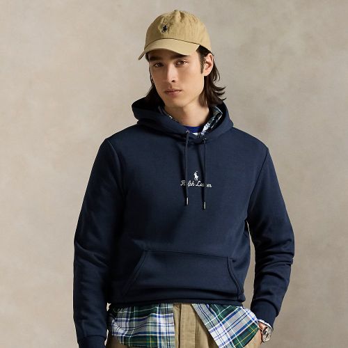 Sweat à capuche maille double à logo - Polo Ralph Lauren - Modalova