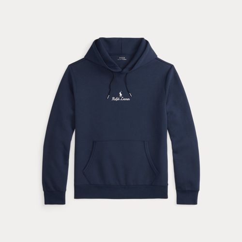 Sweat à capuche maille double à logo - Polo Ralph Lauren - Modalova