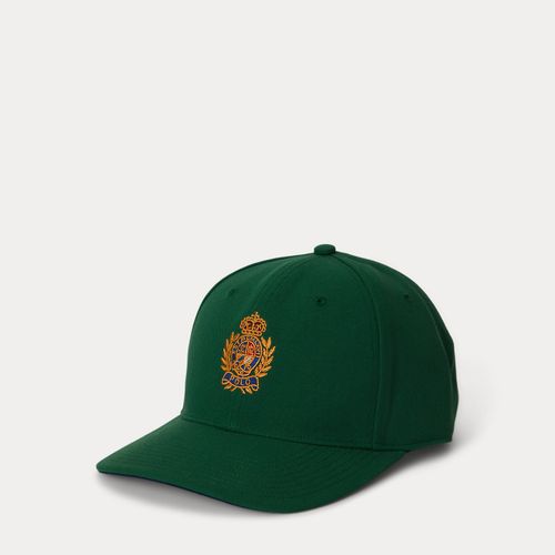 Casquette en sergé brodée d'un écusson - Polo Ralph Lauren - Modalova