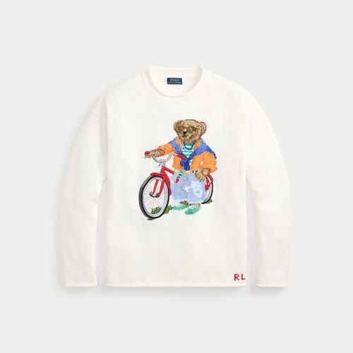 Pull col roulotté Polo Bear en coton - Polo Ralph Lauren - Modalova