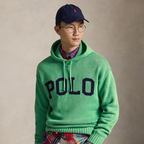 Pull à capuche et logo en coton - Polo Ralph Lauren - Modalova