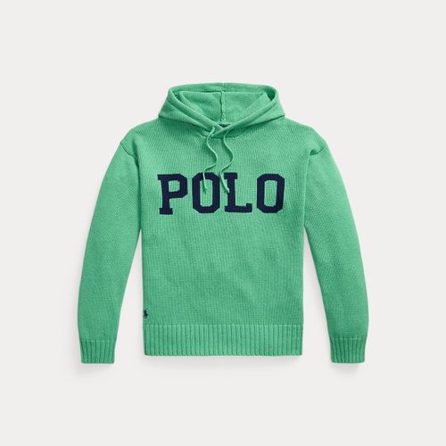 Pull à capuche et logo en coton - Polo Ralph Lauren - Modalova