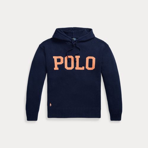 Pull à capuche et logo en coton - Polo Ralph Lauren - Modalova