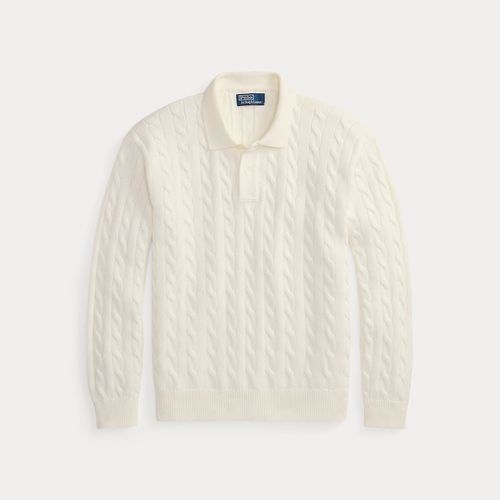 Pull col polo torsadé Relaxed Fit coton - Polo Ralph Lauren - Modalova