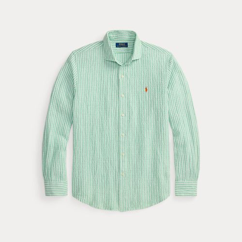 Chemise ajustée rayée en seersucker - Polo Ralph Lauren - Modalova