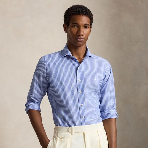 Chemise ajustée rayée en seersucker - Polo Ralph Lauren - Modalova