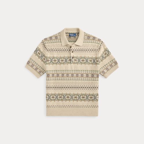 Pull Fair Isle à col polo - Polo Ralph Lauren - Modalova