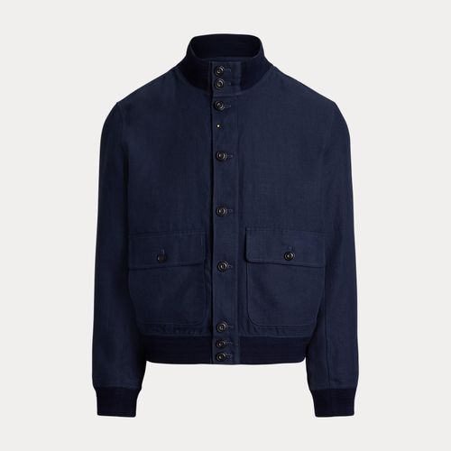 La veste Barrett en lin à chevrons - Polo Ralph Lauren - Modalova