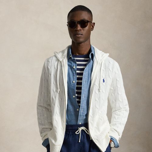 Pull à capuche en coton torsadé - Polo Ralph Lauren - Modalova