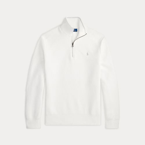 Pull demi-zippé en coton piqué - Polo Ralph Lauren - Modalova