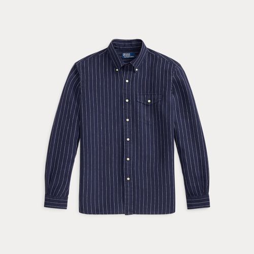 Chemise rayée en lin Classic Fit - Polo Ralph Lauren - Modalova