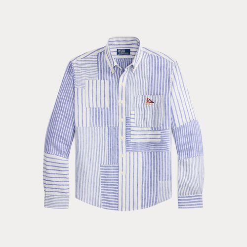 Chemise patchwork en lin Classic Fit - Polo Ralph Lauren - Modalova