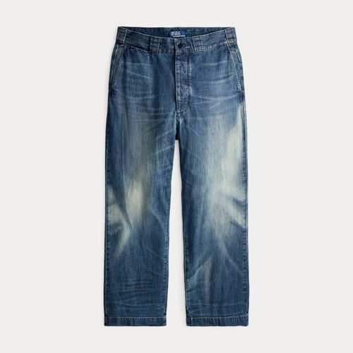 Le pantalon chino ample en denim - Polo Ralph Lauren - Modalova