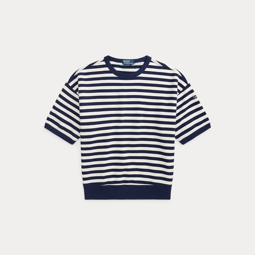 Sweat rayé Relaxed Fit en molleton - Polo Ralph Lauren - Modalova