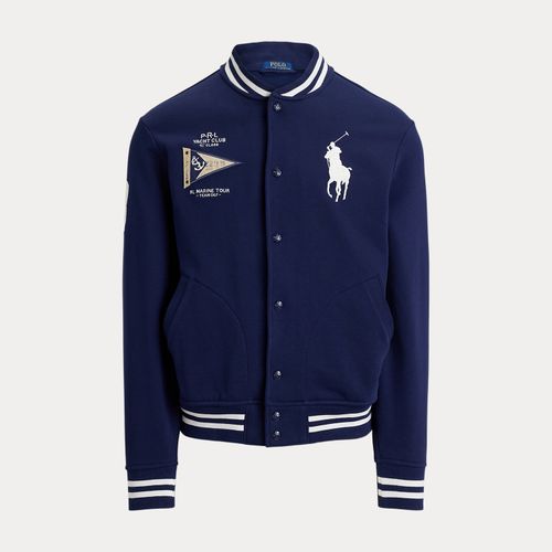 Veste de baseball Big Pony en molleton - Polo Ralph Lauren - Modalova