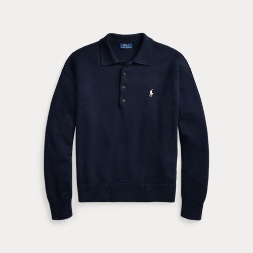 Pull à drapeau en coton Relaxed Fit - Polo Ralph Lauren - Modalova