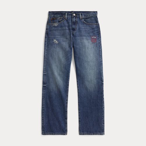 Jean droit vieilli Hampton - Polo Ralph Lauren - Modalova