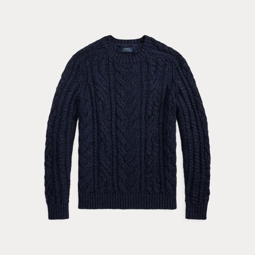Pull en tricot d'Aran de coton - Polo Ralph Lauren - Modalova