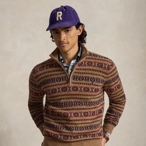 Pull à col cheminée en laine Fair Isle - Polo Ralph Lauren - Modalova