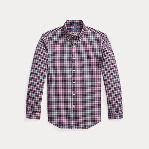 Chemise en popeline écossaise Custom Fit - Polo Ralph Lauren - Modalova