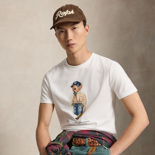 T-shirt Polo Bear Custom Slim Fit - Polo Ralph Lauren - Modalova