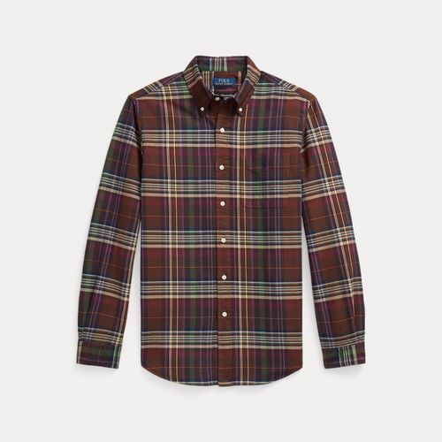Chemise Oxford Custom Fit écossaise - Polo Ralph Lauren - Modalova