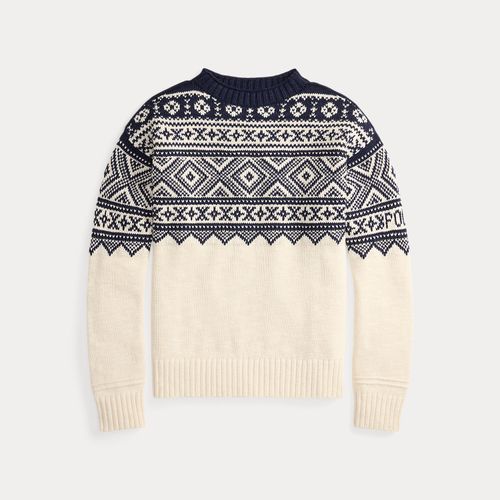 Pull à motif en coton et cachemire - Polo Ralph Lauren - Modalova
