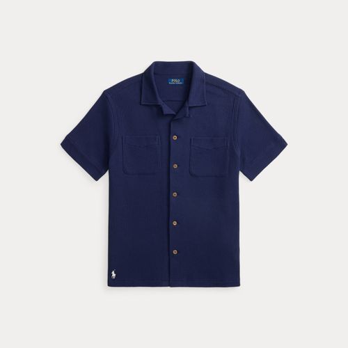 Chemise safari gaufrée en coton-lin - Polo Ralph Lauren - Modalova