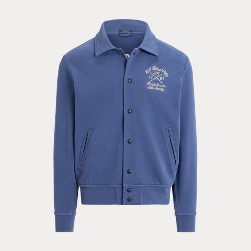 Veste bouclette brodée - Polo Ralph Lauren - Modalova