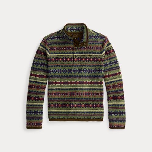 Pull en polaire d'inspiration Fair Isle - Polo Ralph Lauren - Modalova