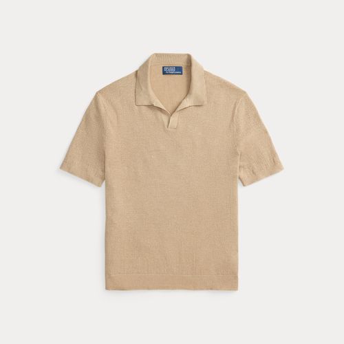 Pull texturé en lin mélangé stretch - Polo Ralph Lauren - Modalova