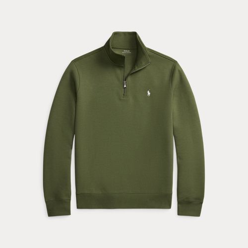 Pull quart de zip en maille double - Polo Ralph Lauren - Modalova