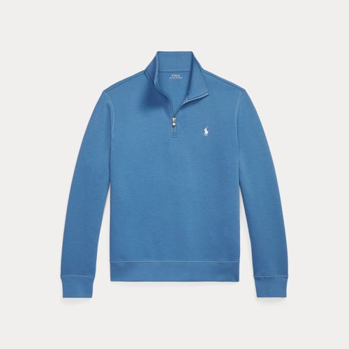 Pull quart de zip en maille double - Polo Ralph Lauren - Modalova