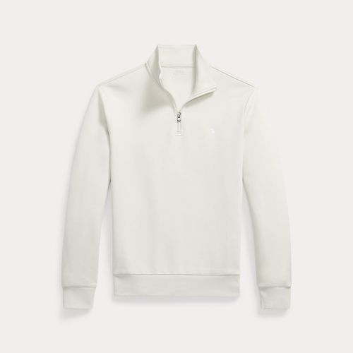 Pull quart de zip en maille double - Polo Ralph Lauren - Modalova