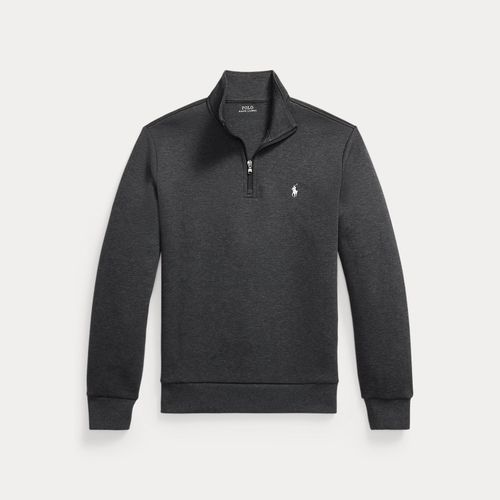 Pull quart de zip en maille double - Polo Ralph Lauren - Modalova
