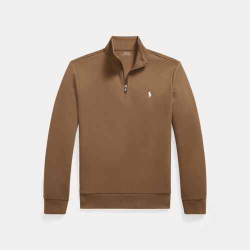 Pull quart de zip en maille double - Polo Ralph Lauren - Modalova