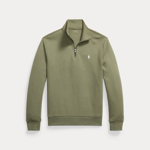 Pull quart de zip en maille double - Polo Ralph Lauren - Modalova