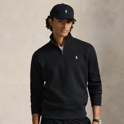 Pull quart de zip en maille double - Polo Ralph Lauren - Modalova