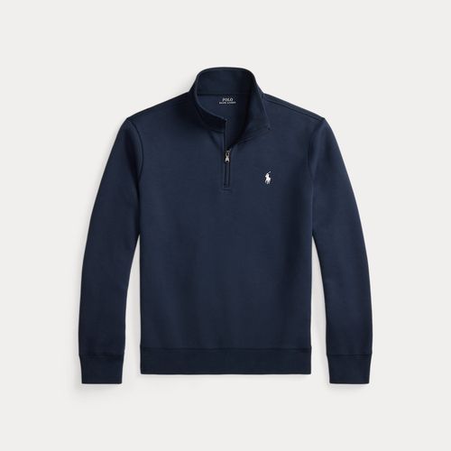 Pull quart de zip en maille double - Polo Ralph Lauren - Modalova
