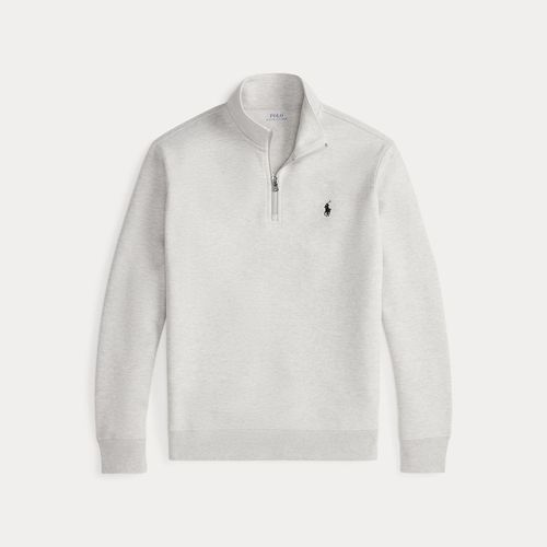 Pull quart de zip en maille double - Polo Ralph Lauren - Modalova