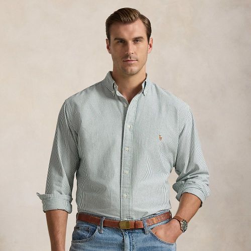 Grandes Tailles - Chemise Oxford à rayures bengalies - Big & Tall - Modalova