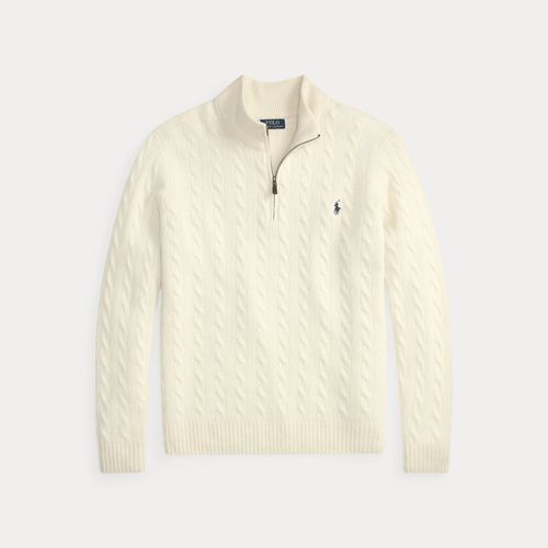 Grandes Tailles - Pull torsadé demi-zippé - Big & Tall - Modalova