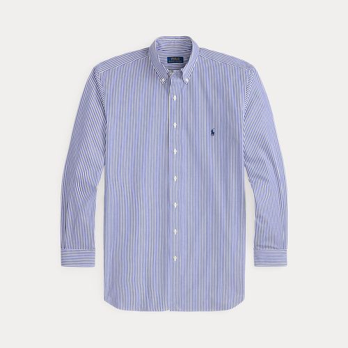 Grandes Tailles - Chemise rayée en popeline stretch - Big & Tall - Modalova