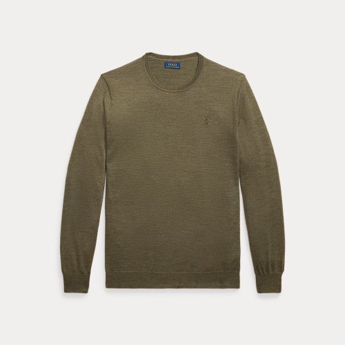 Grandes Tailles - Pull à col rond en laine lavable - Big & Tall - Modalova