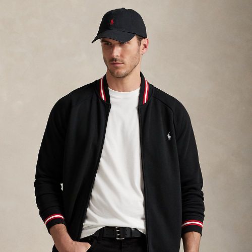 Grandes Tailles - Bomber en piqué à maille double - Big & Tall - Modalova