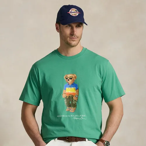 Grandes Tailles - T-shirt Polo Bear en jersey - Big & Tall - Modalova