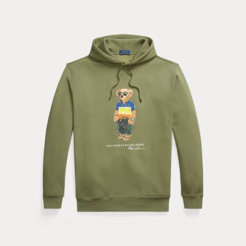 Grandes Tailles - Sweat à capuche Polo Bear en molleton - Big & Tall - Modalova